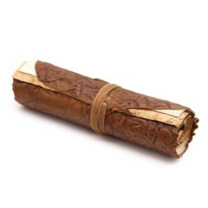 Wanderer’s Rolled Leather Travel Notebook Natural