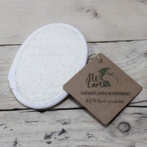 Gentle Exfoliating Body Pad Natural Loofah Oval