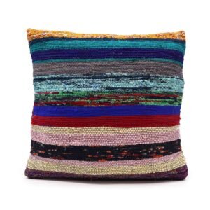 Modern Boho Cushion Cover Charcoal Grey